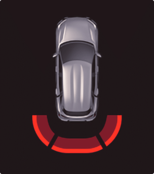 Rear parking sensors & rear view camera