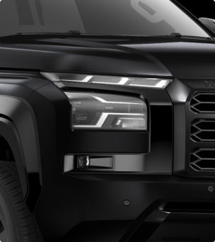 Automatic LED headlight with DRL
