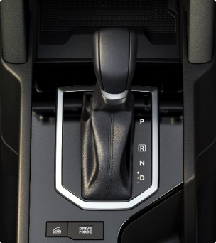 6-speed automatic or manual transmission