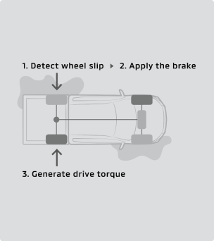Active Limited Slip Differential (Brake Control Type)